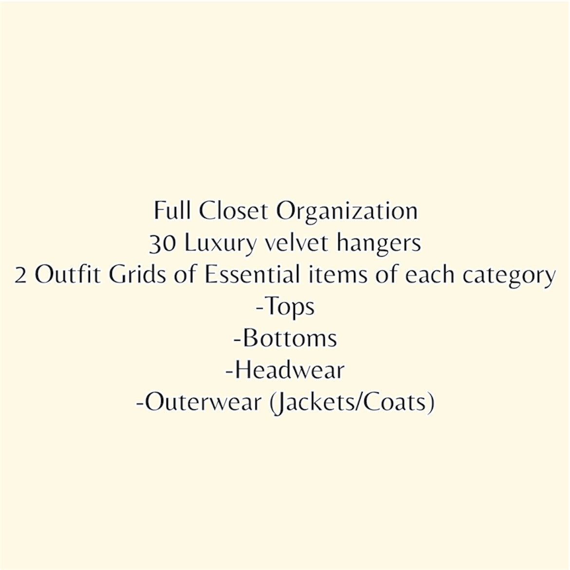 Closet & Wardrobe Revamp